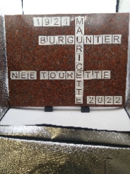 granit new impérial avec motif mots croisés 