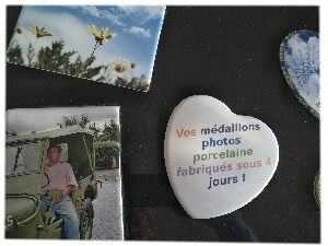 exemples de photos porcelaine funéraire
